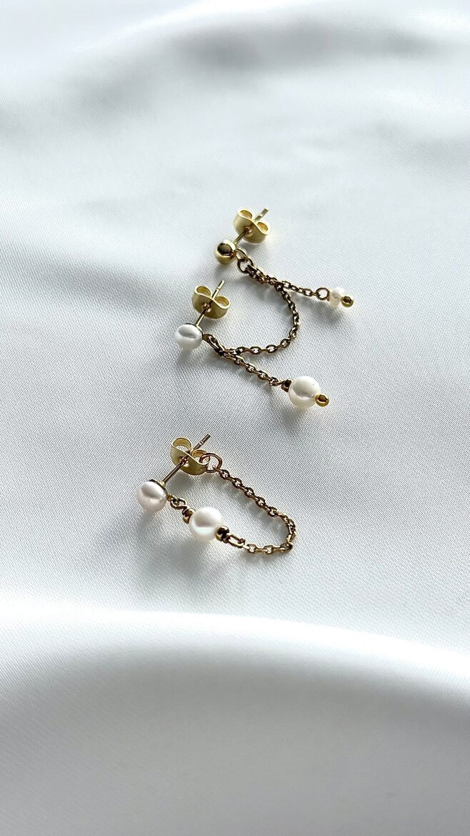 Earrings with Pearl