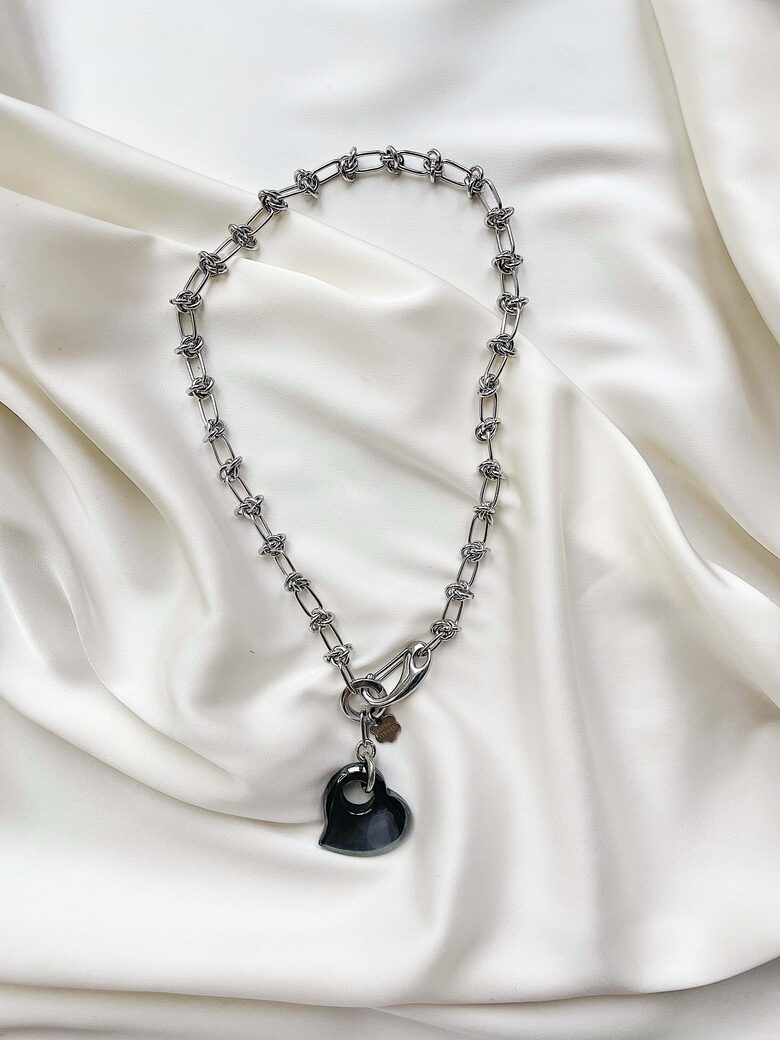 Necklace with Hematite