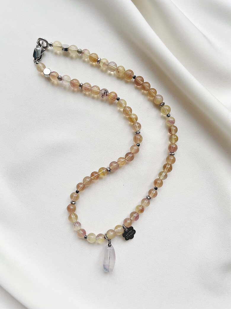 Necklace with Fluorite