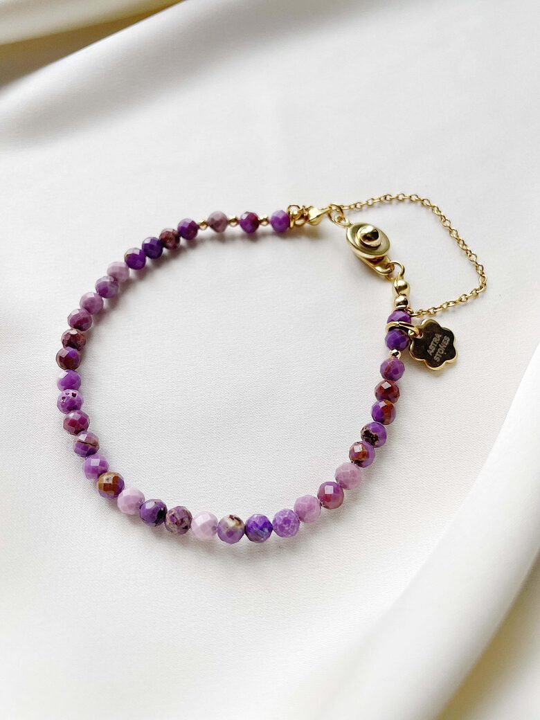 Bracelet with Lepidolite