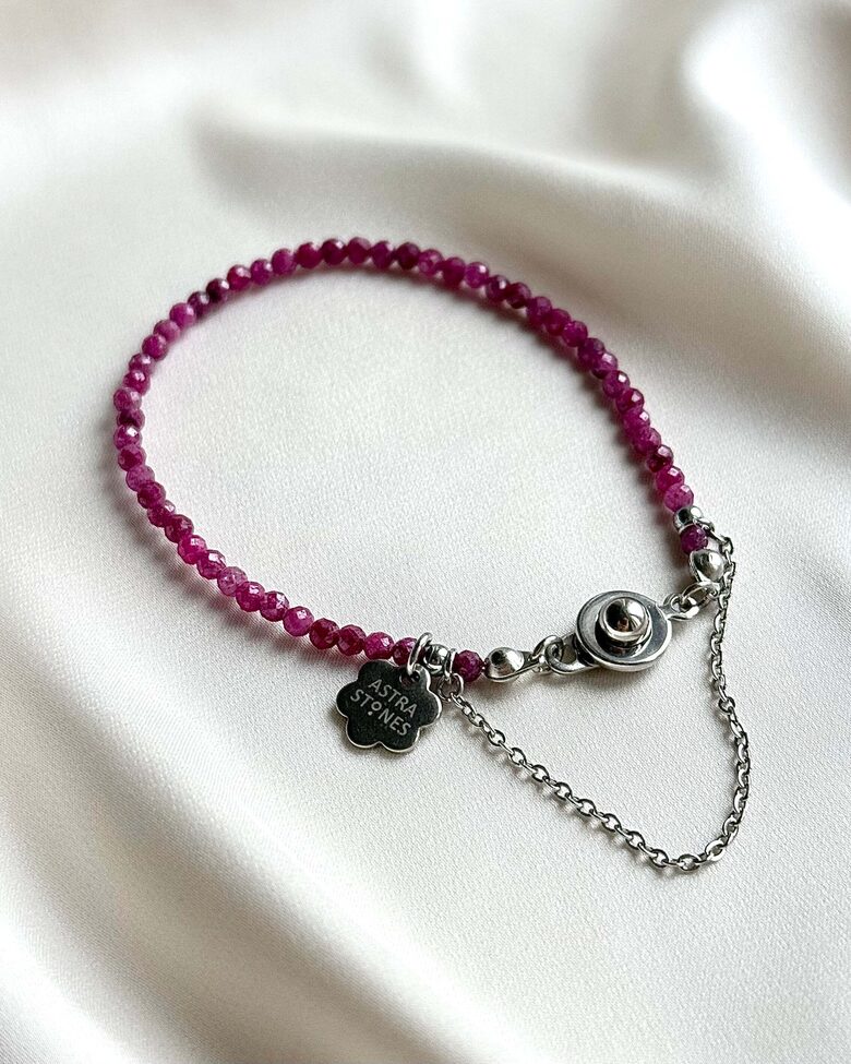 Bracelet with Ruby